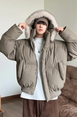 现货[网图]帽子可拆卸美式短款宽松棉服外套男5D3065-TP90不，男装棉衣，电商A102