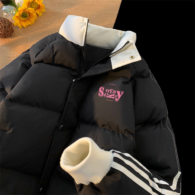 ！库存3W+！2025冬季新款男士棉衣立领撞色棉服MY216特P80,男装棉衣,电商B220