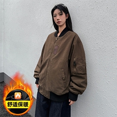 重磅美式水洗做旧工装秋冬新款夹克棉衣外套436-997-P125178，男装夹克，电商A436
