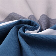 短袖T恤男夏季薄款翻领半袖中老年爸爸装衣服条纹t恤免烫透气上，男装T恤，电商B212（原钱塘6029）