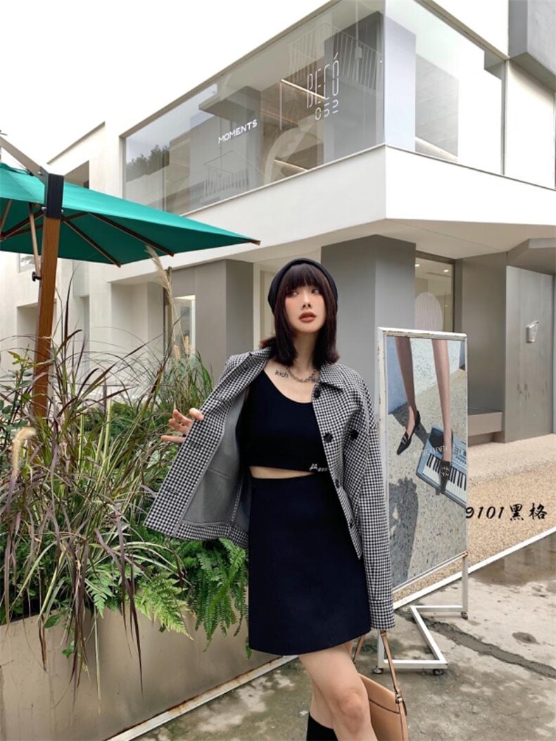 现货，格子小外套,女装其它,ZYDZ在依店主