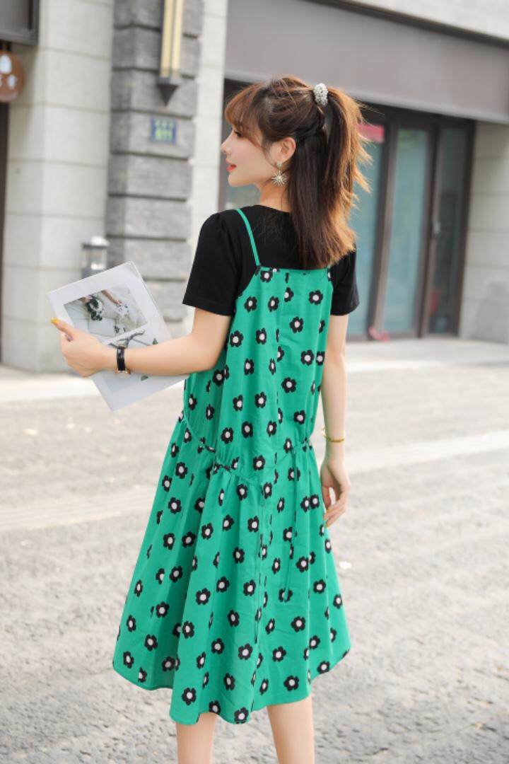 夏季新款连衣裙有现货，女装连衣裙，千利红