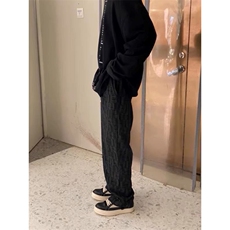 美式重磅加绒男女秋冬炸街灯芯绒直筒显瘦卫裤SF70P32，男装休闲裤，星座1112-1