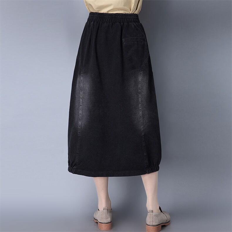 半身裙显瘦修身纯色口袋简约百搭甜美2025年秋季，女装半身裙，风姿绰