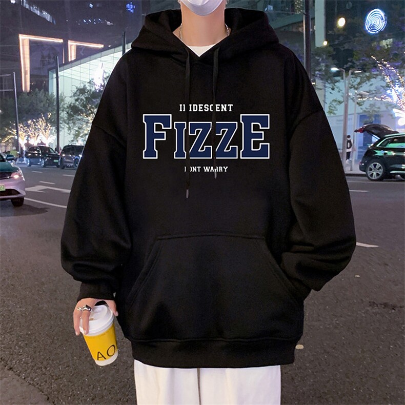 M012P60加绒65美式重磅卫衣外套含棉连帽衫ins潮牌秋冬新款,女装短外套,星座304A-1