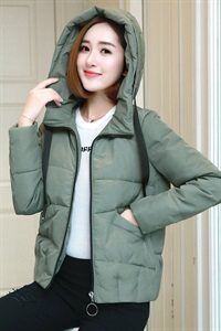 2021新款冬装女韩版大码女装宽松中长款棉服外套面包服图片