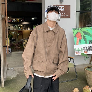 特P80无差价新款百搭拉链春秋时尚夹克外套-HJ5705 港风图片