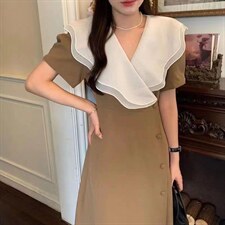 夏季韩范连衣裙2022，女装连衣裙，贻思茗