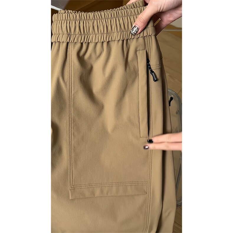 主推款5个颜色S-4XL2026春季大码防水冲锋裤休闲工装裤K828特P45,男装工装外套,电商A309
