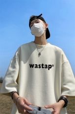 华夫格短袖直播高品质重磅220克wast英文印花HT309-P20，男装T恤，星座508（原C305）