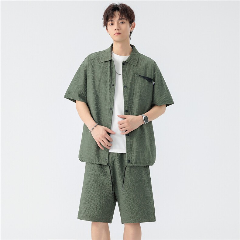 TZ35055-P57大码控88男士开衫休闲运动套装男,男装休闲套装,星座209