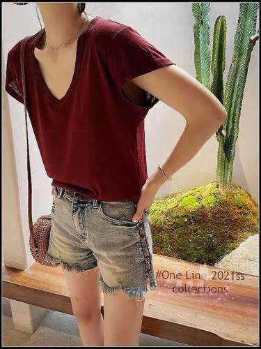 雪花天丝面膜T恤，女装T恤，斐媞梦 FTM