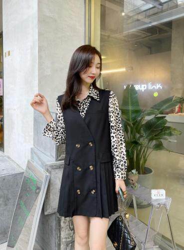 新款真两件西装裙套装，女装西装，欧菲拉