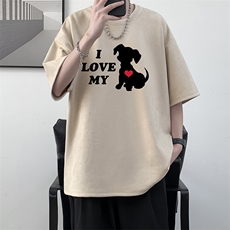 麂皮绒短袖t恤男大码半袖男JD82448-P25，男装T恤，电商A040