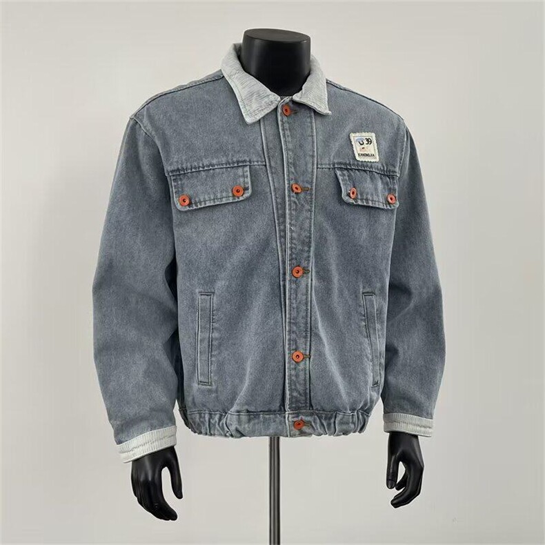 2025春秋痞帅外套男高街潮牌港风日系原宿风韩版潮流宽松夹克B26，男装夹克，星座1116A-1（原606A）