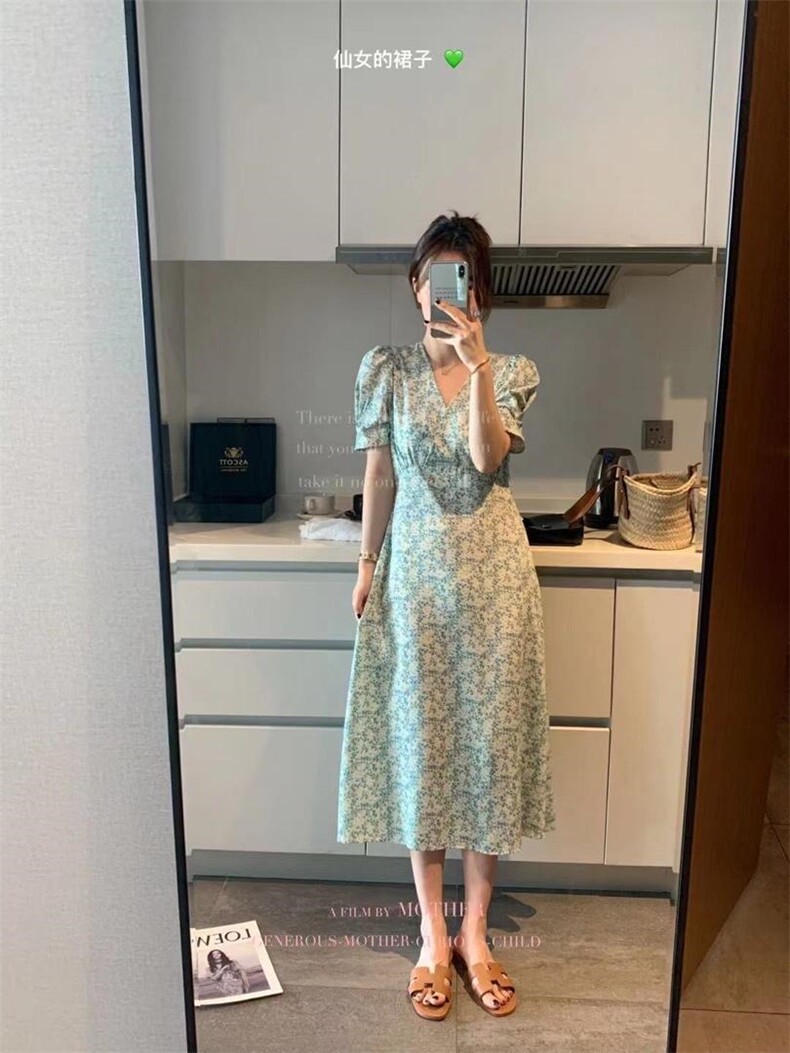 碎花连衣裙，女装连衣裙，TWO LAPS