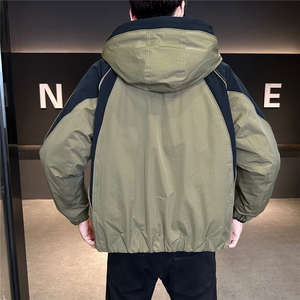 新标连帽轻奢男羽绒服现货高品质情侣保暖外套数据款Y2559-图片