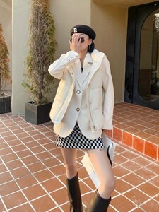 假两件套，90绒两色三码，其它，伊艺不舍