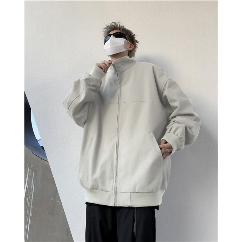 DLH6609-P62美式复古外套男新款设计感潮牌宽松上衣休闲工装夹克,男装夹克,星座603-2