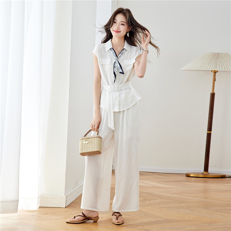 现货！2026年夏装新款两件套套装女,女装套装/套裙,慕咨