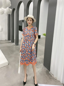 【现货】夏季新款 韩版碎花显瘦连衣裙图片