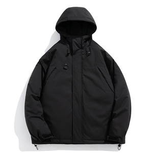 冬季新品保暖连帽棉衣休闲潮流青少年百搭棉服外套MY9083-P100图片
