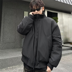 美式复古百搭外套男秋冬小众潮牌设计感痞帅夹克棉服潮MF293-P100