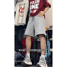 夏季美式高街cleanfi休闲运动五分短裤货号DK25152特P25，男装牛仔裤，电商A063