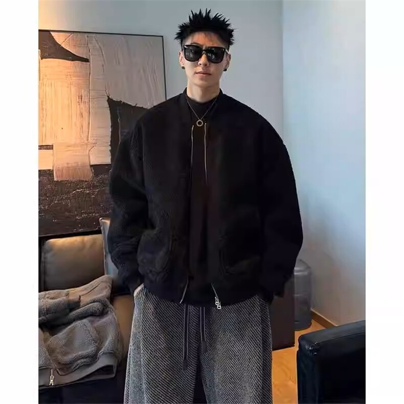 WT104-P110美式羊羔毛夹克辛苦颗粒绒保暖外套网图,男装夹克,星座1501-3