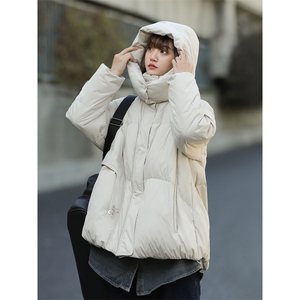 山系牛仔假两件90白鸭绒羽绒服中性风  A306-Y219-P318图片