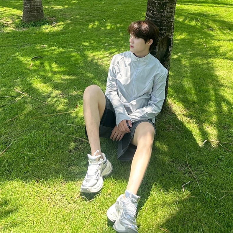 春夏款高品质冰感速干防晒服休闲户外运动外套透气弹力机能风夹克，男装防晒衣，电商A486-1