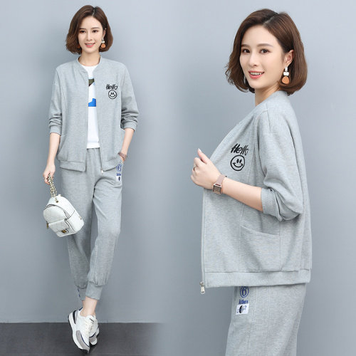 时尚休闲刺绣外套女宽松显瘦百搭长袖上衣春秋新款韩版学生夹克,女装短外套,依恋蒂丝