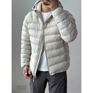 高品 轻薄透气男女秋冬保暖连帽外套户外排骨棉服棉衣 A1244-P125图片