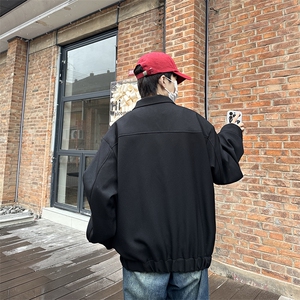 高街飞行员棒球服男潮牌ins痞帅外套炸街夹克JK0863-P80图片