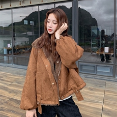 xian货205冬款两面可穿皮毛一体B109-9875-215-298，女装短外套，2B109