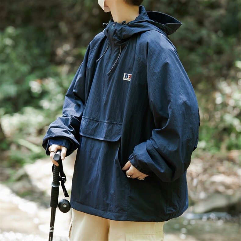 F275-P43户外速干情侣百搭夹克2024夏季山系机能冲锋衣男现货,男装夹克,星座512-6