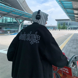 Wt63-P55美式复古刺绣棒球服图片