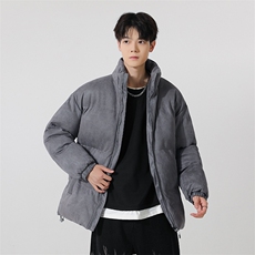 情侣麂皮绒棉服男冬新款情侣棉衣外套加厚棉袄羽绒服MY8805-P68，男装棉衣，星座205-1