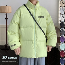 DT2203-TP70控价98冬港风加厚印花外套多色可选新款立领保暖棉衣，男装棉衣，电商A102-1