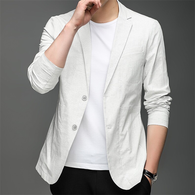 BB-G096夏季新款西装男西服简约外套商务休闲单西男装防晒服P192,男装西服,电商B360