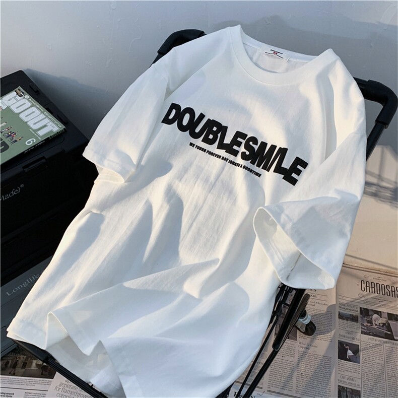 wassupcandy重磅短袖t恤男夏季潮牌高街上衣ins潮流宽松半袖体恤，男装T恤，电商A367