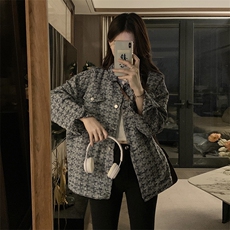 时尚百搭复古设计感小众外套女韩版小香风夹克上衣C819-P88，男装夹克，星座911-2(原星座613-2）