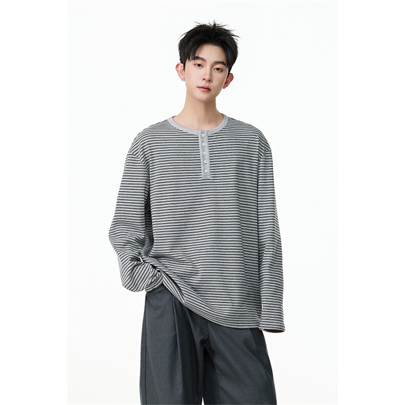 特P40无差价新款百搭潮流春秋时尚长袖T恤-HX1029无影墙,男装T恤,电商A003