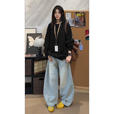潮流风格藏格调复古韵味毛衣慵懒潮搭高级感上衣HY843TP45无差价，男装针织衫/毛衣，电商A102B