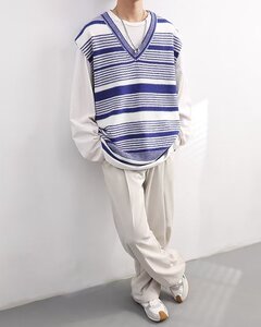 韩系马甲针织衫 M2301 P43图片