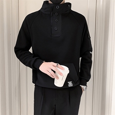 卫衣男2025新款秋季潮牌立领连帽春装上衣外套A313-1-6126-P88，女装短外套，电商A313-1