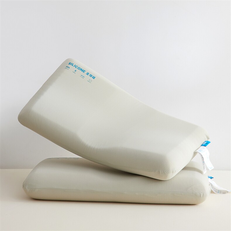 秋冬新品生物硅胶枕，枕套/枕芯，一起卖家纺