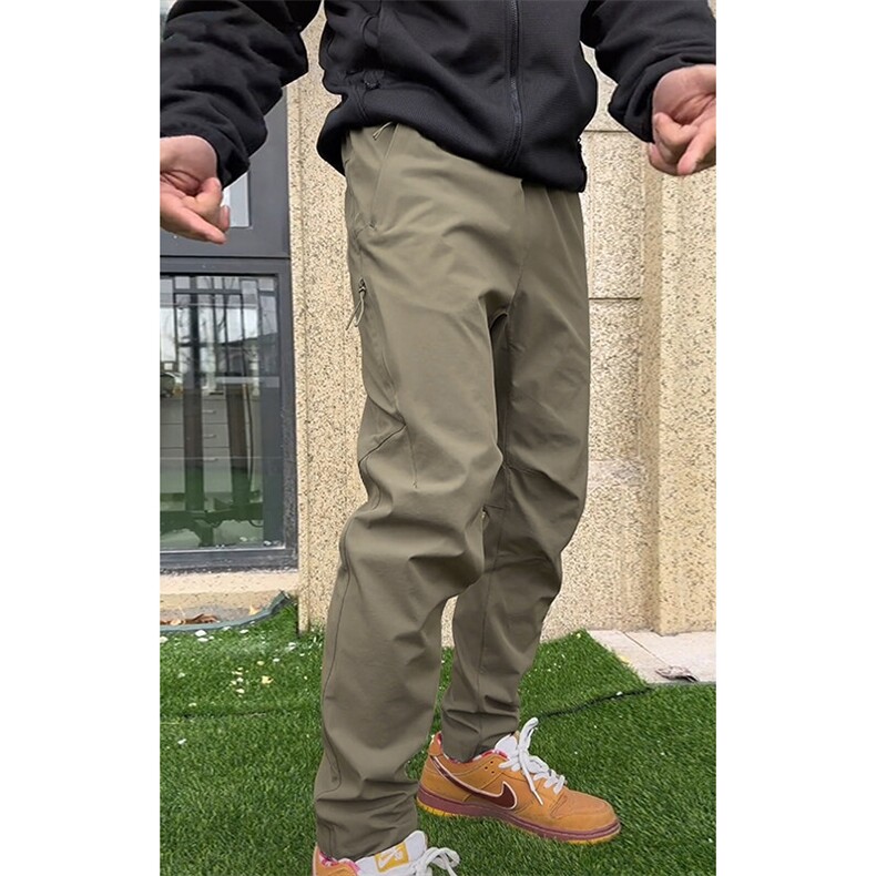 (网图慎用)特批P35无差价凉感冰丝户外防泼水速干休闲裤男K5970B，男装休闲裤，电商A001