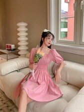 布连衣裙，女装连衣裙，安玖拉