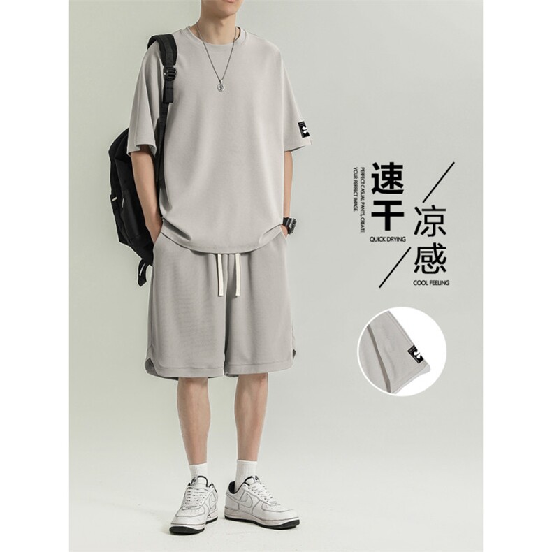 百搭休闲宽松时尚清爽套装 TZ17-特批68图片